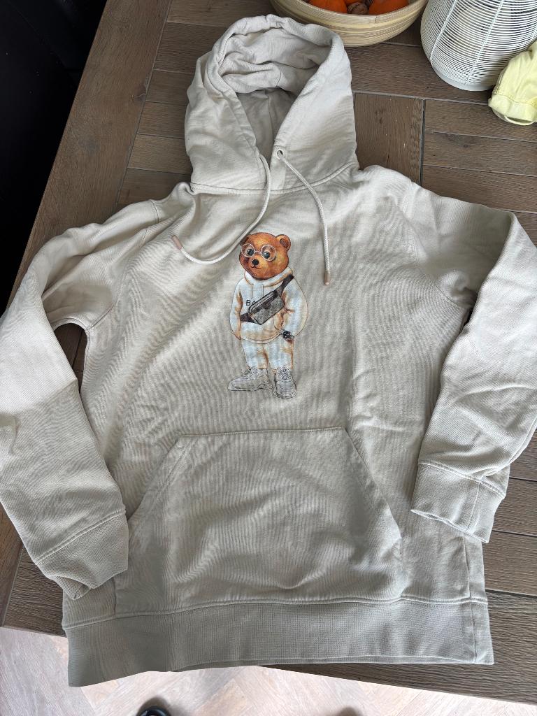 Baron Filou hoodie beige maat XS, Kleding | Heren, Truien en Vesten, Baron Filou, Beige, Ophalen of Verzenden, Zo goed als nieuw