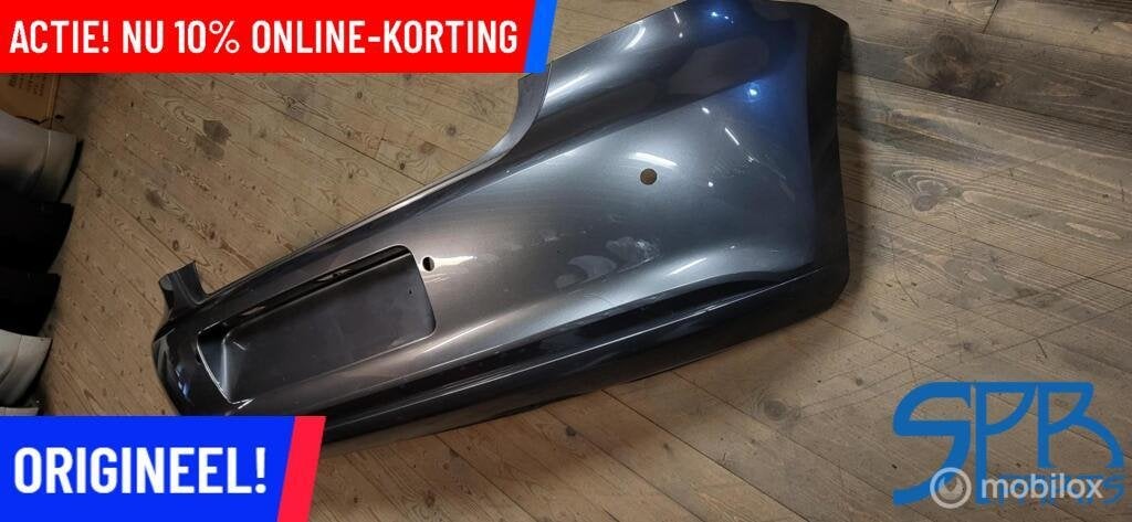 VW POLO 6R LD7R ACHTERBUMPER 4x PDC 1X UITLAAT GAT SPARING, Gebruikt, Volkswagen, Ophalen of Verzenden, Volkswagen
