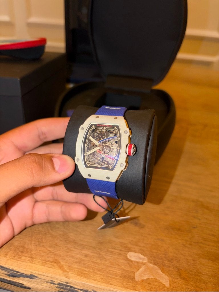 richard mille 67-02 Alexis Pinturault, Ophalen of Verzenden, Nieuw, Leer, Overige merken