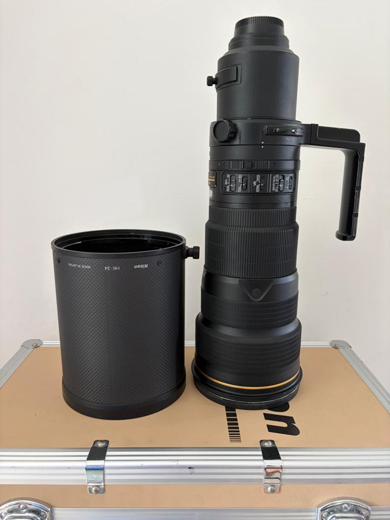 Nikon 500mm F4/G ED VRII compleet, Audio, Tv en Foto, Fotografie | Lenzen en Objectieven, Ophalen, Gebruikt, Telelens