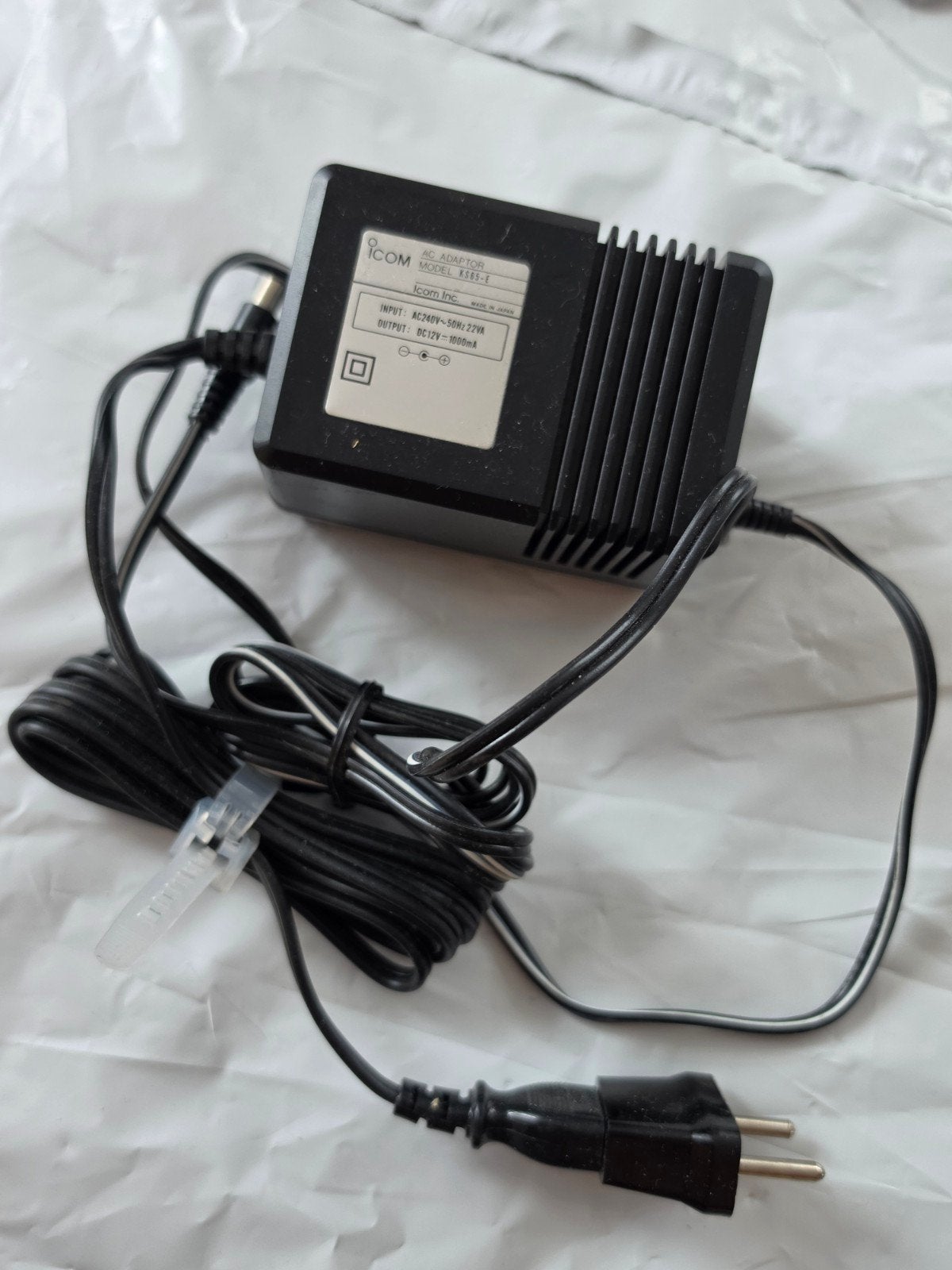 adapter icom KS65-E, Telecommunicatie, Verzenden, Zo goed als nieuw