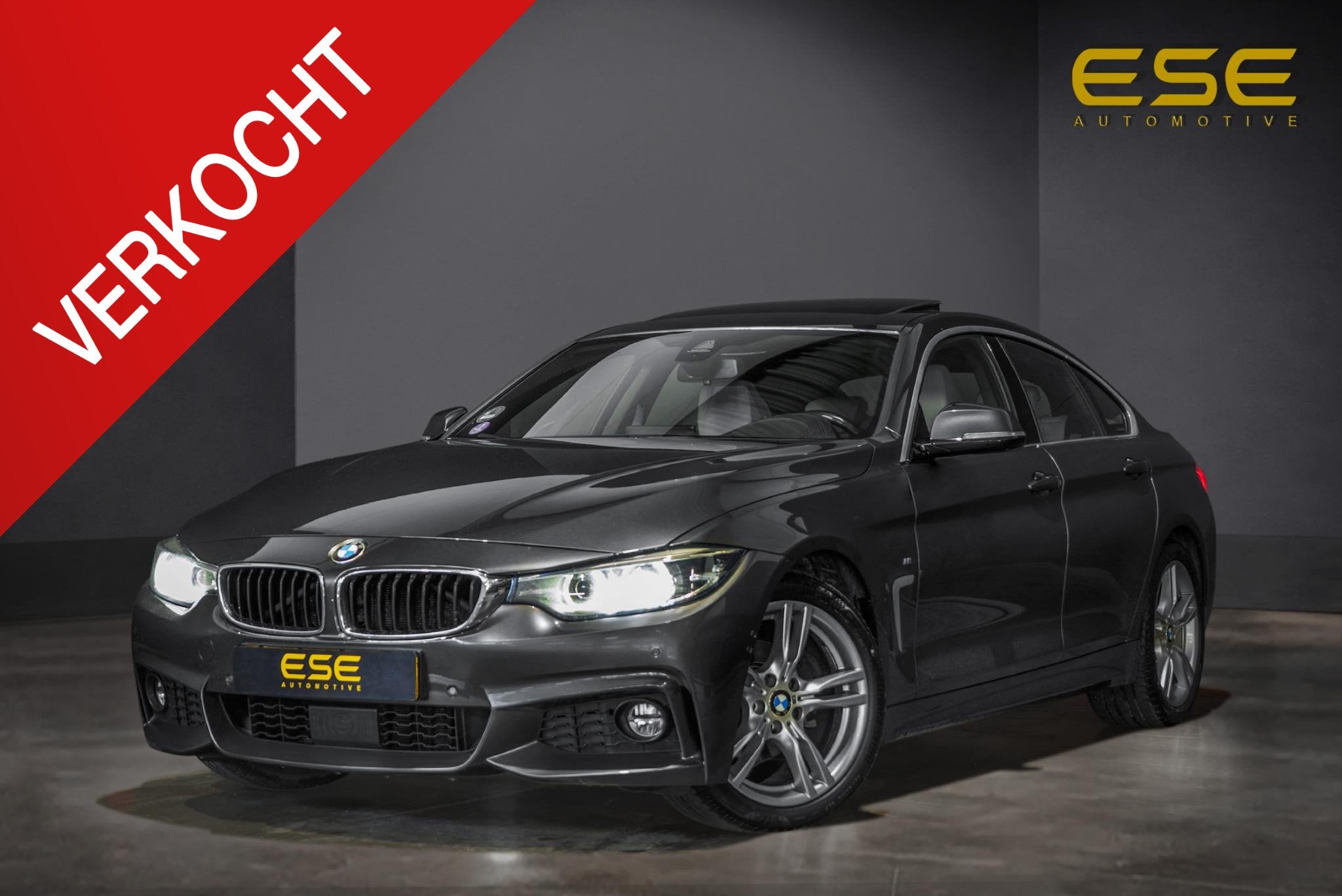 BMW 4-serie Gran Coupé 420i M-Sport | Schuif-/kanteldak | N, Auto's, Automaat, 1998 cc, Achterwielaandrijving, Gebruikt