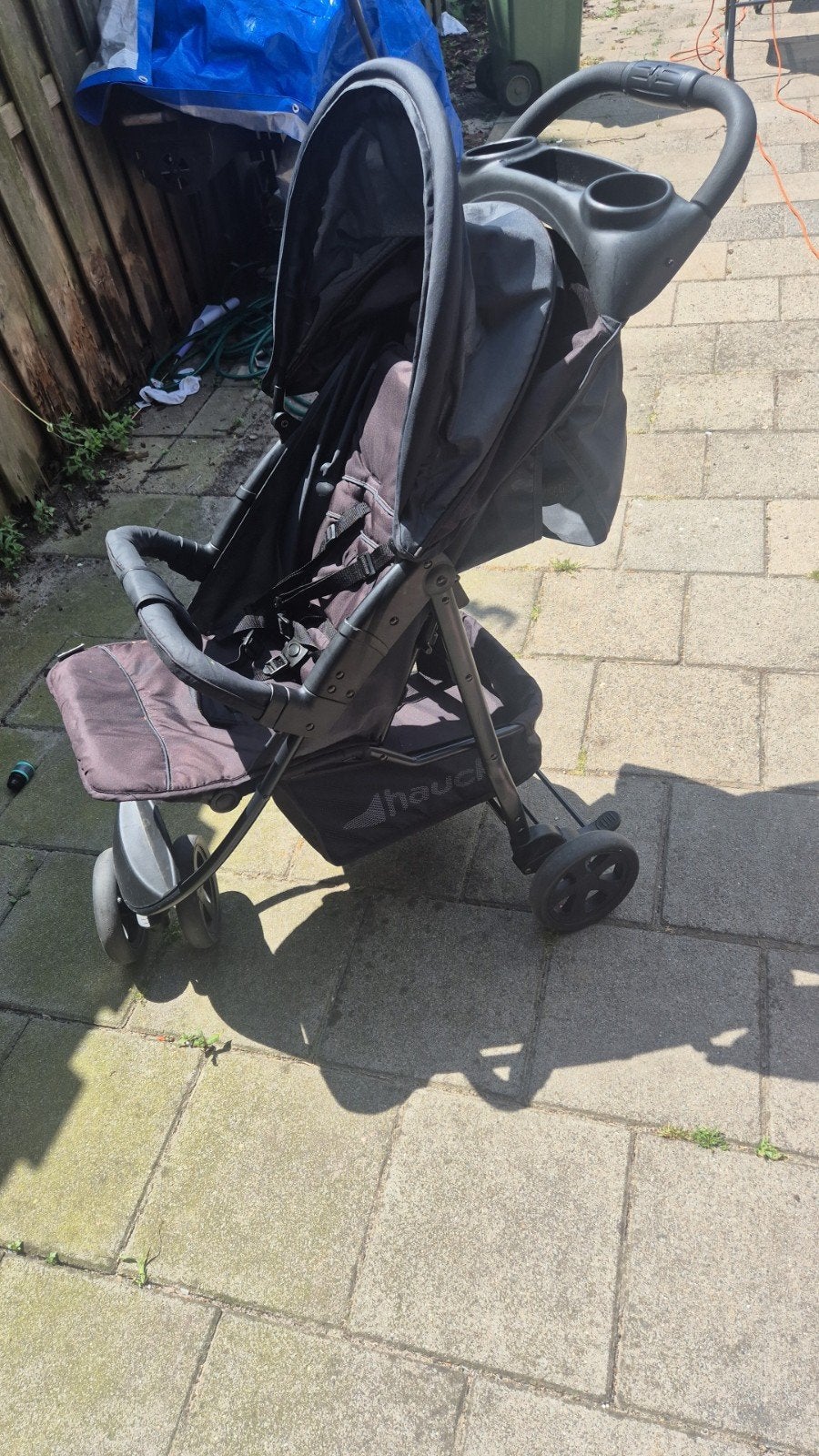 Hauck Kinderwagen - Zwart, Gebruikt, Ophalen, Gebruikt, Overige merken