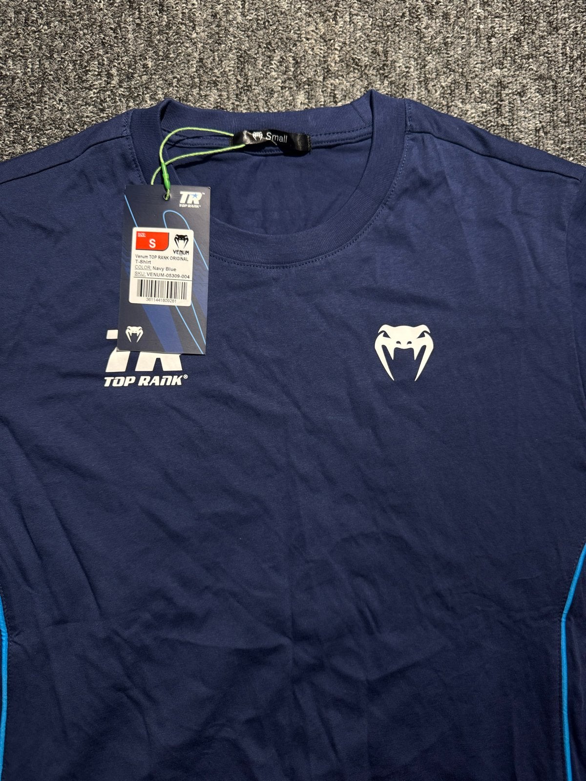 Nieuw Venum-Top Rank T-shirt - Ongebruikt, Ophalen of Verzenden, Nieuw, Maat 46 (S) of kleiner, Blauw