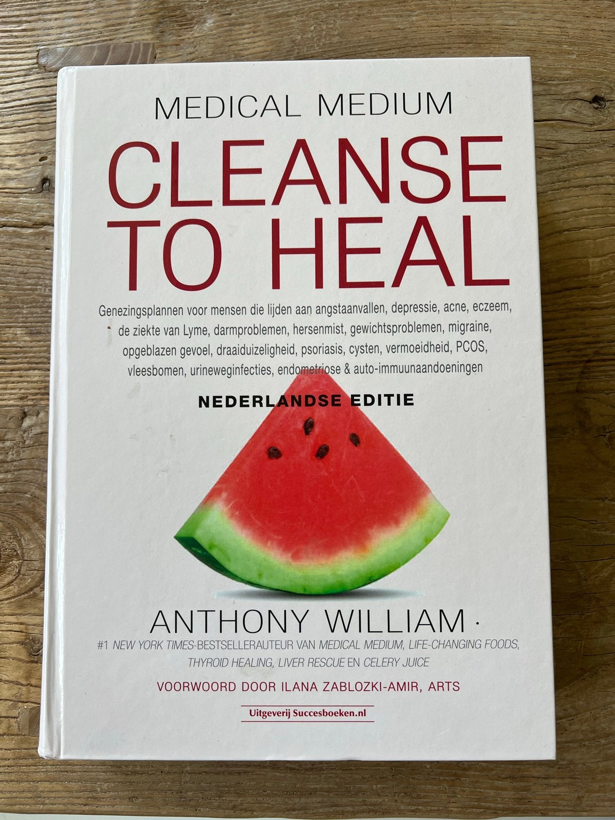 Medical Medium Cleanse to Heal - Anthony William, Boeken, Gezondheid, Dieet en Voeding, Ophalen of Verzenden, Zo goed als nieuw