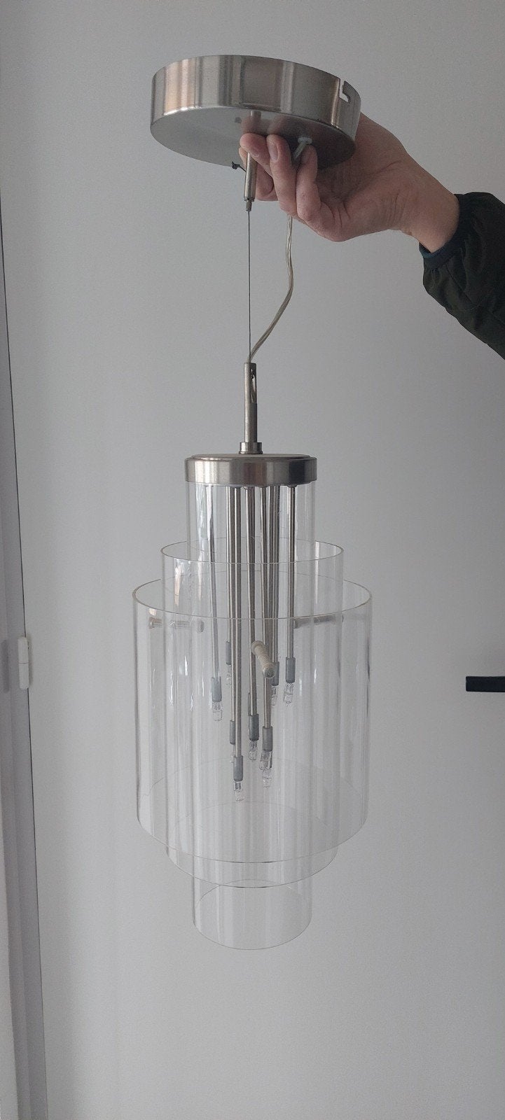 Hanglamp ikea, Huis en Inrichting, Lampen | Kroonluchters, Ophalen, Zo goed als nieuw