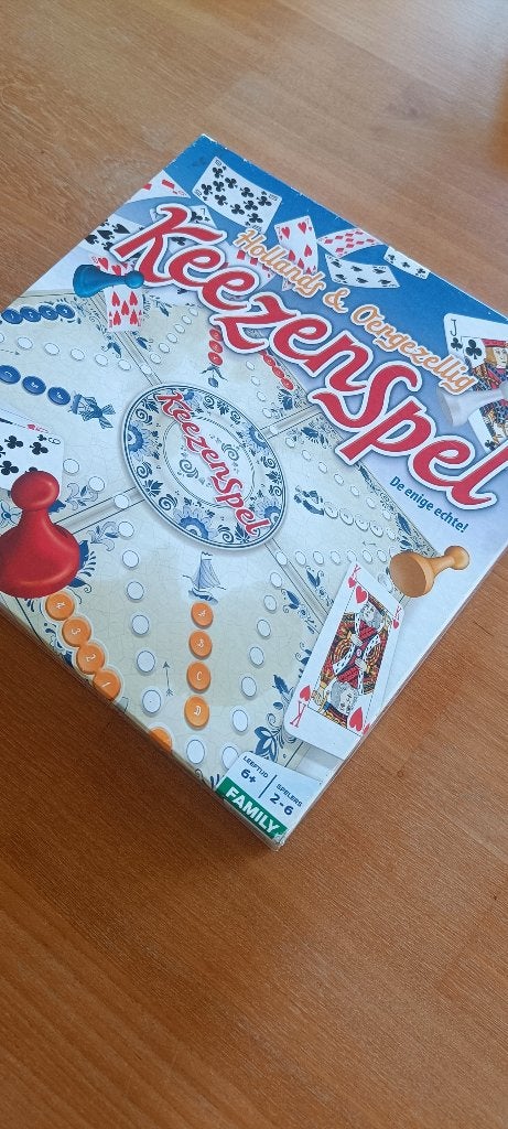 Keezen spel, Vijf spelers of meer, Ophalen of Verzenden, Zo goed als nieuw