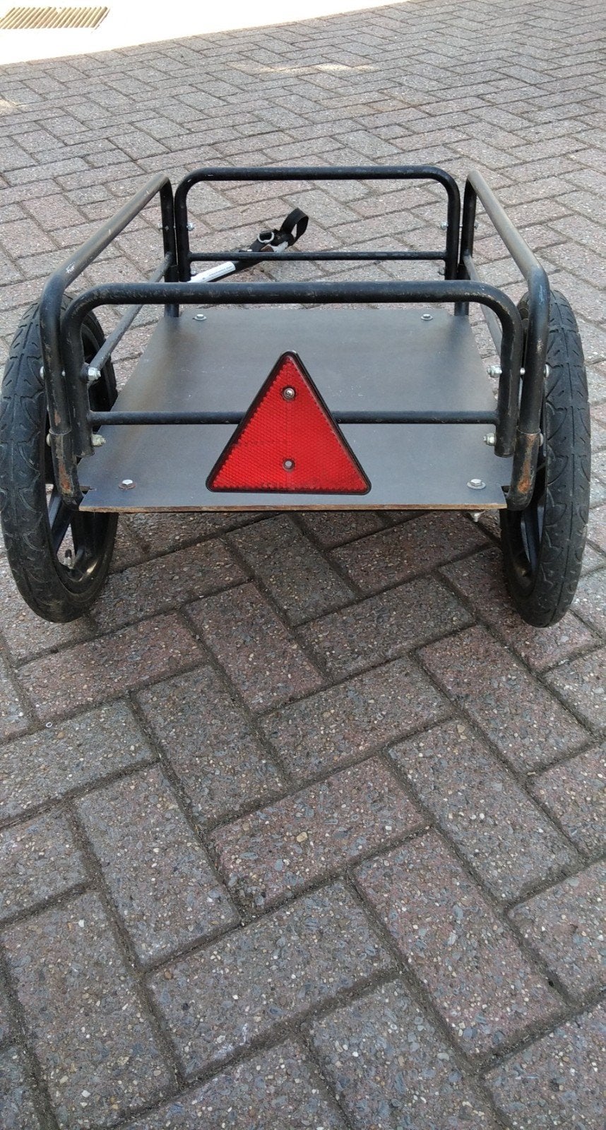 fietskar, bodemplaat 45x70, Fietsen en Brommers, Fietsaccessoires | Aanhangers en Karren, Ophalen, Gebruikt, Bagagekar