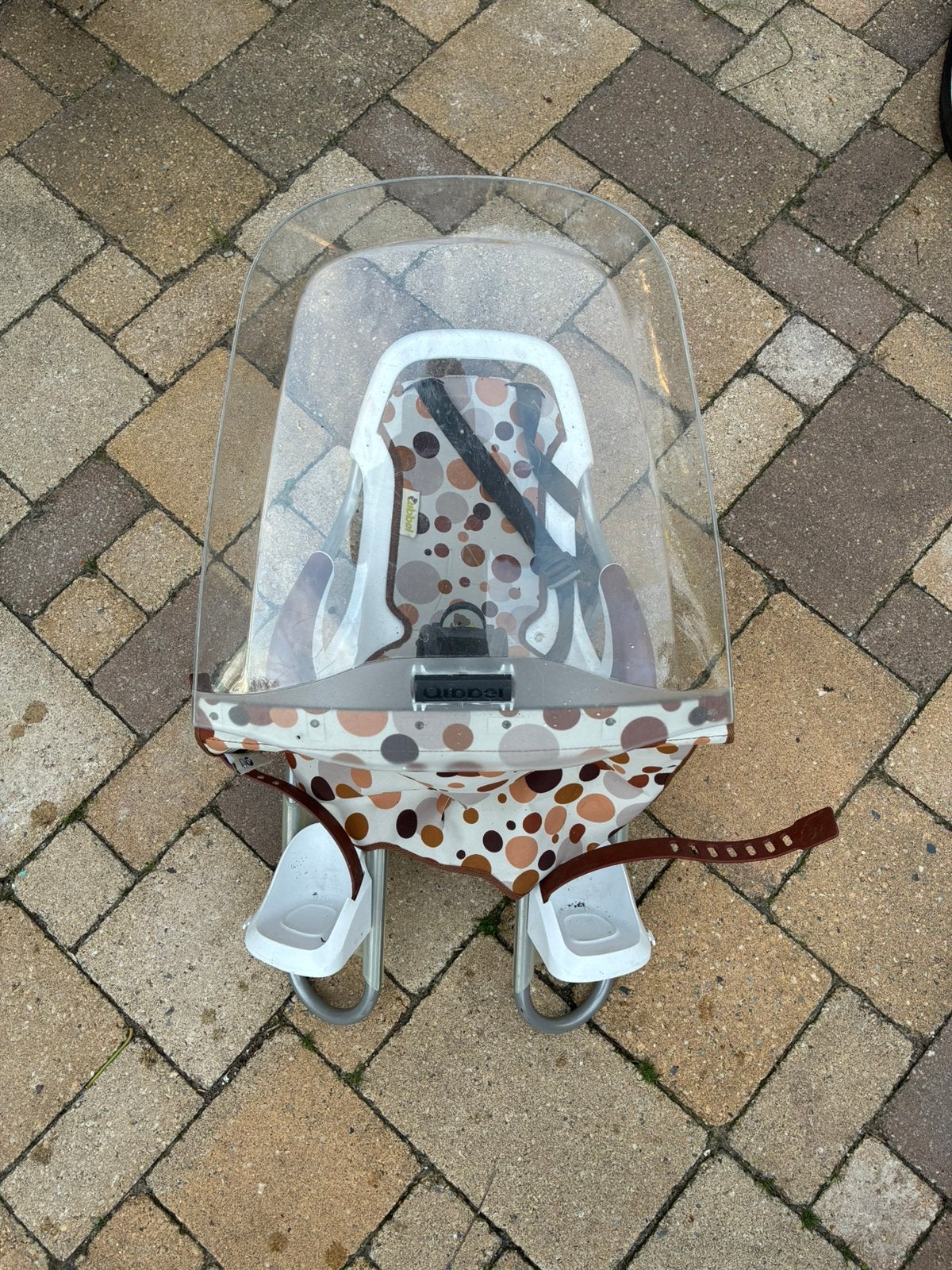 Qibbel fietsstoeltje, Fietsen en Brommers, Ophalen, 0 t/m 18 kg, Voorzitje, Gebruikt