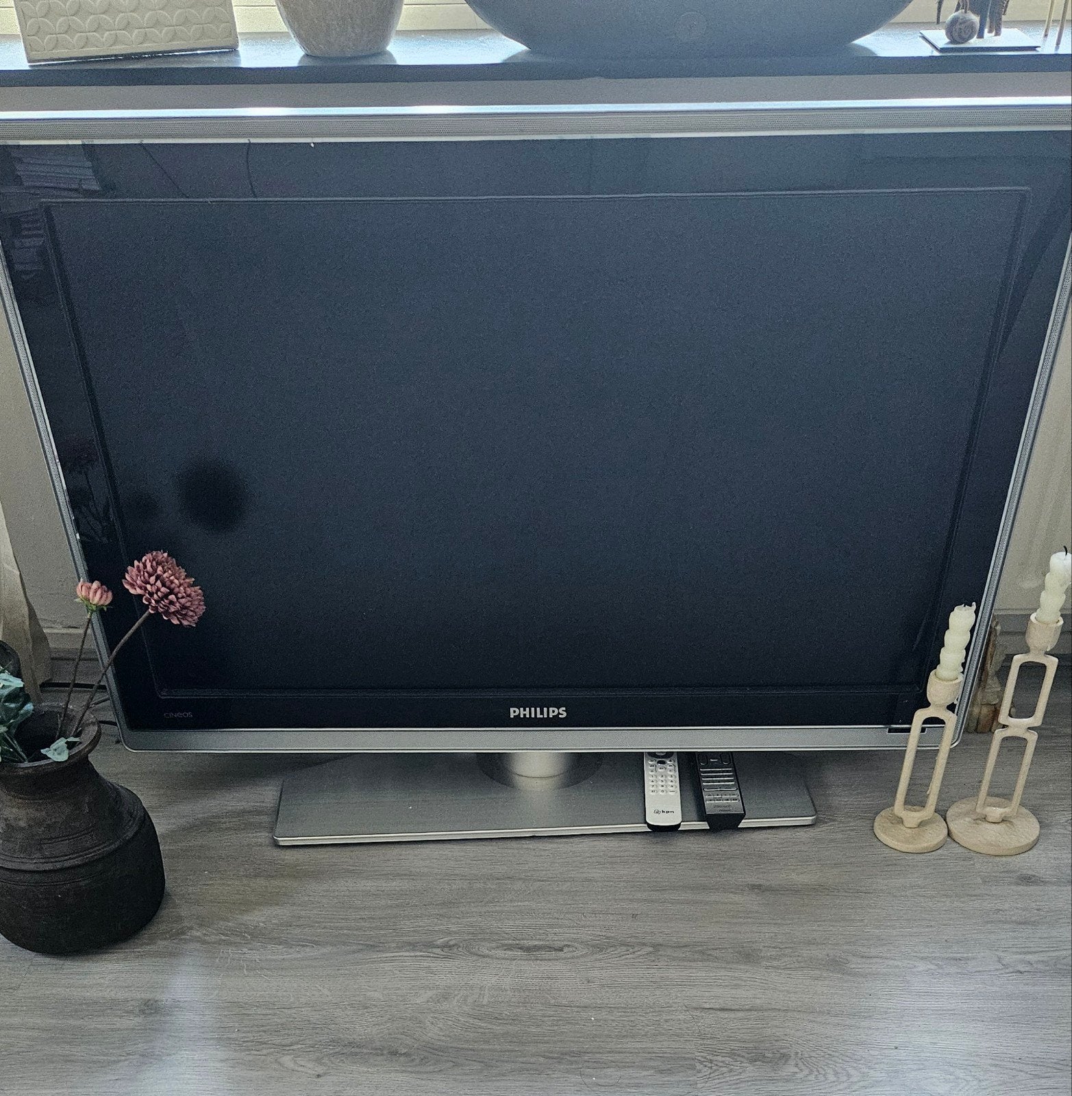Philips Ambilight tv op standaard, Ophalen, Philips, Gebruikt, 50 Hz