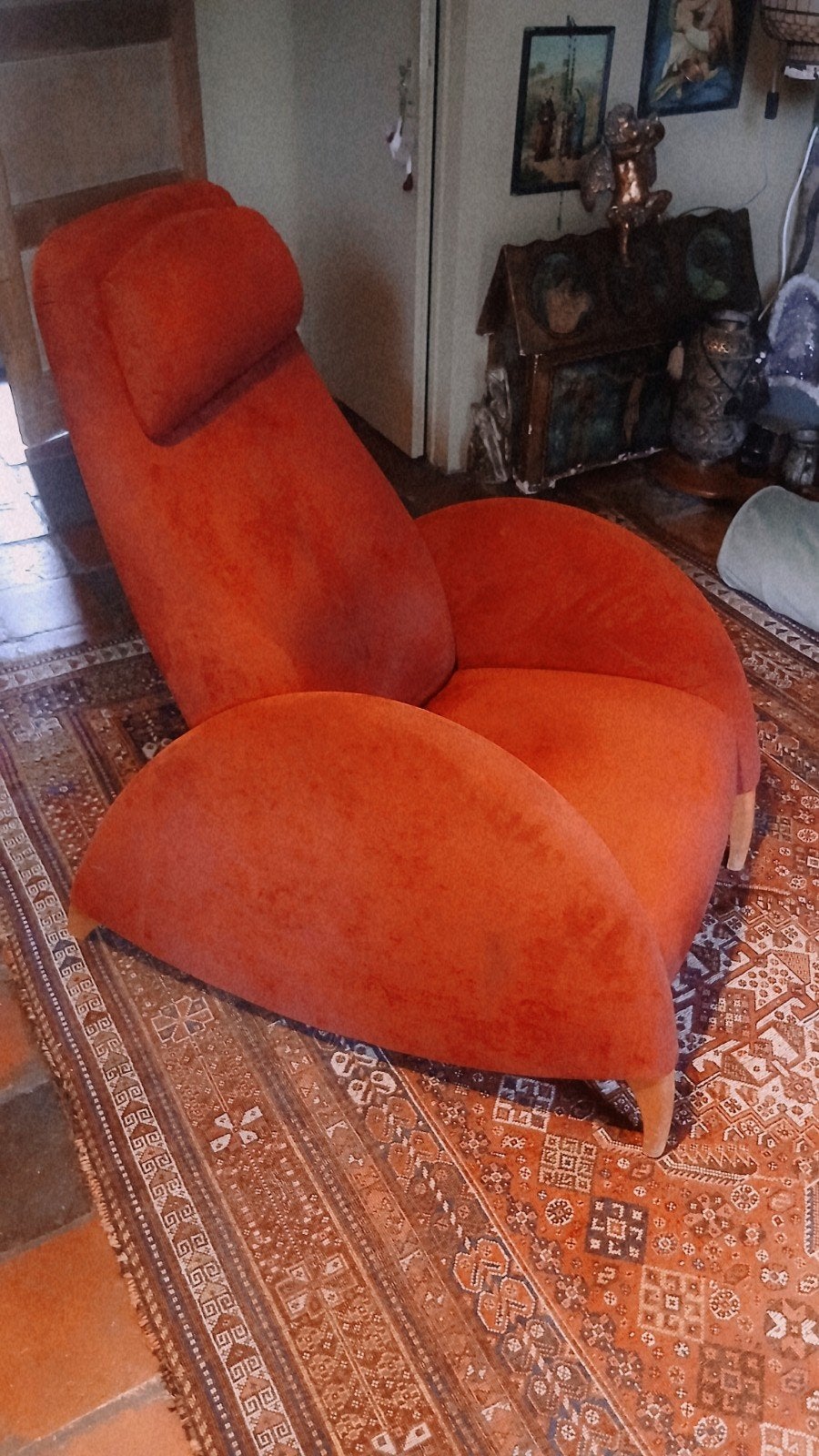 Comfortabele relaxfauteuil van Young International, Ophalen, 75 tot 100 cm, 50 tot 75 cm, Design relax stoel