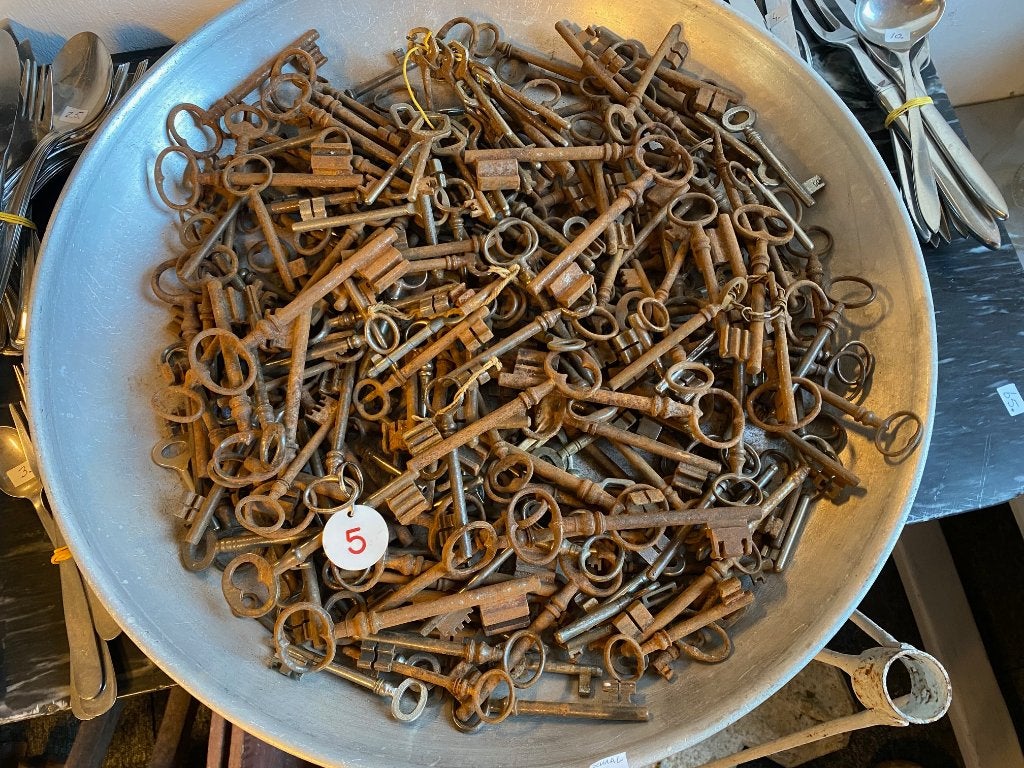 Brocante - Serie oude sleutels!, Antiek en Kunst, Ophalen of Verzenden