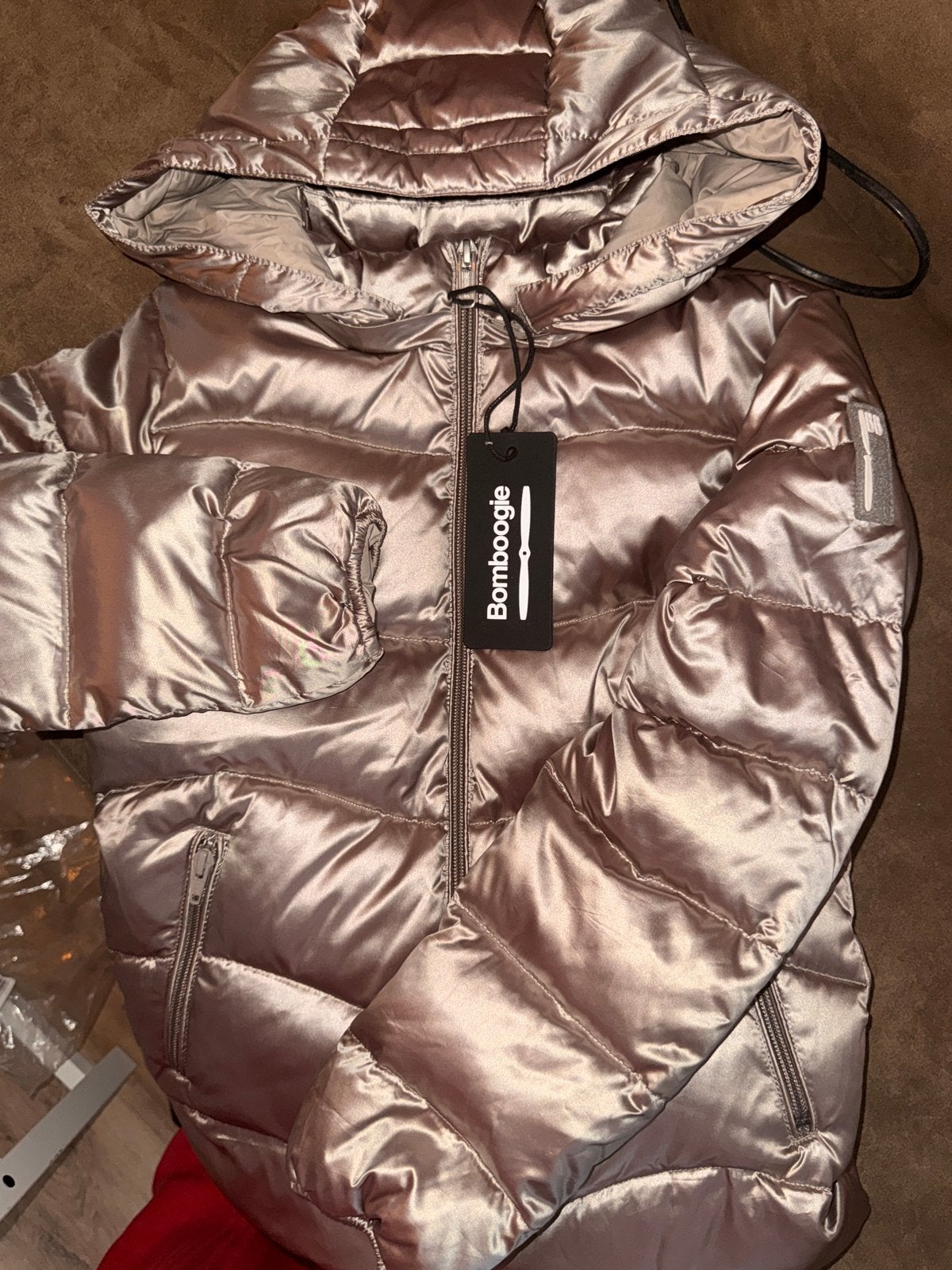 Bomboogie Dames Jas - Nieuw met labels, Ophalen of Verzenden, Nieuw, Maat 38/40 (M), Beige