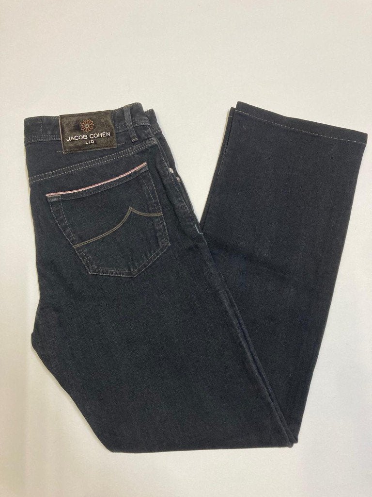 Jacob Cöhen Style J620 Eduard LTD jeans -33 - Limited- Black, Zwart, Ophalen of Verzenden, Zo goed als nieuw, Jacob Cohen