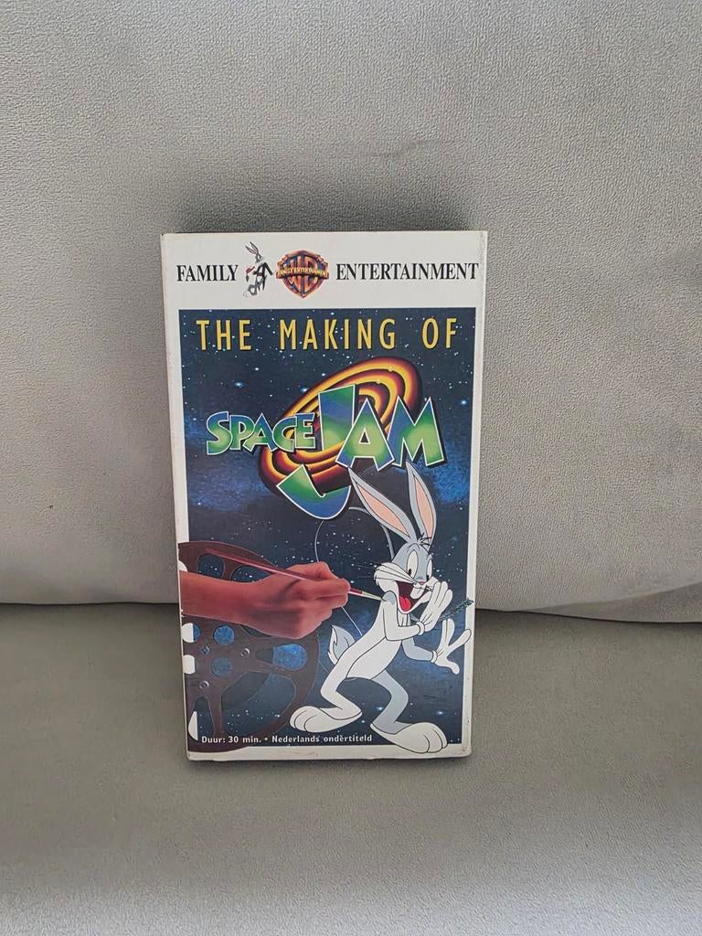 The Making of Space Jam VHS -  in hele nette staat, Alle leeftijden, Ophalen of Verzenden, Gebruikt, Overige genres