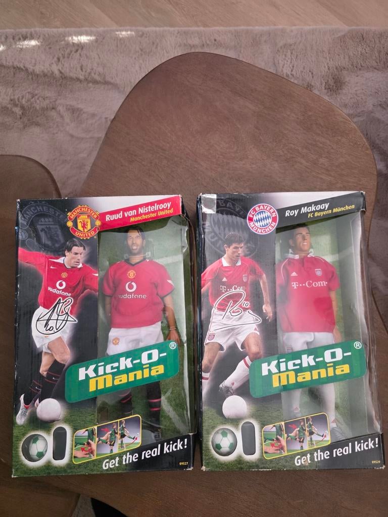 Kick-O-Mania Ruud van Nistelrooy & Roy Makaay figuren, Verzamelen, Ophalen of Verzenden, Nieuw