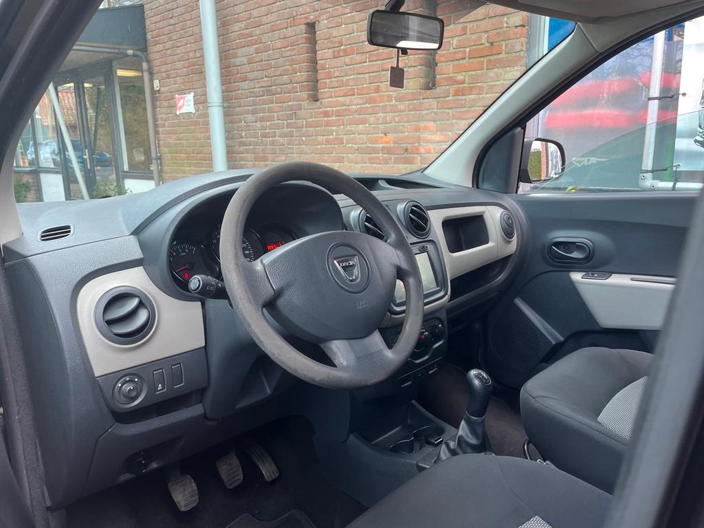 Dacia Dokker 1.5 dCi 75 Ambiance|Airco|Elec. ramen|Cv|, Auto's, Euro 5, Stof, Gebruikt, 4 cilinders