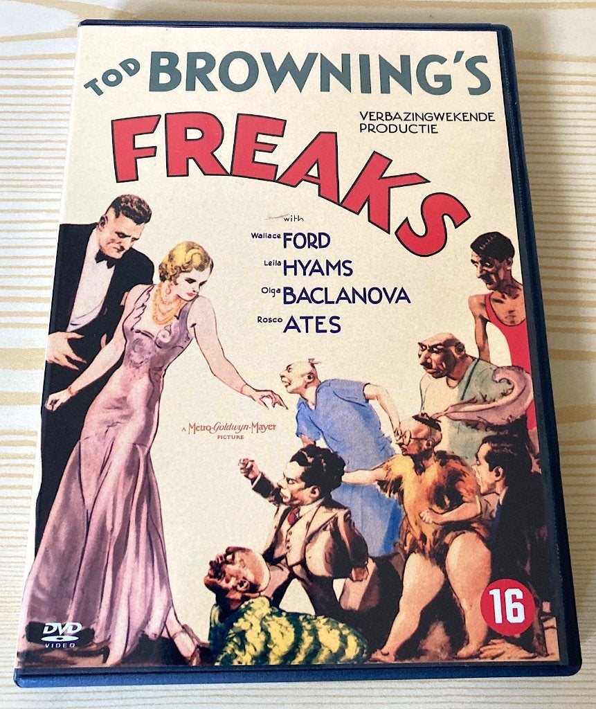 dvd Tod Browning's Freaks (horror), Cd's en Dvd's, Dvd's | Horror, Ophalen, Engels, Vanaf 16 jaar, Nederlands