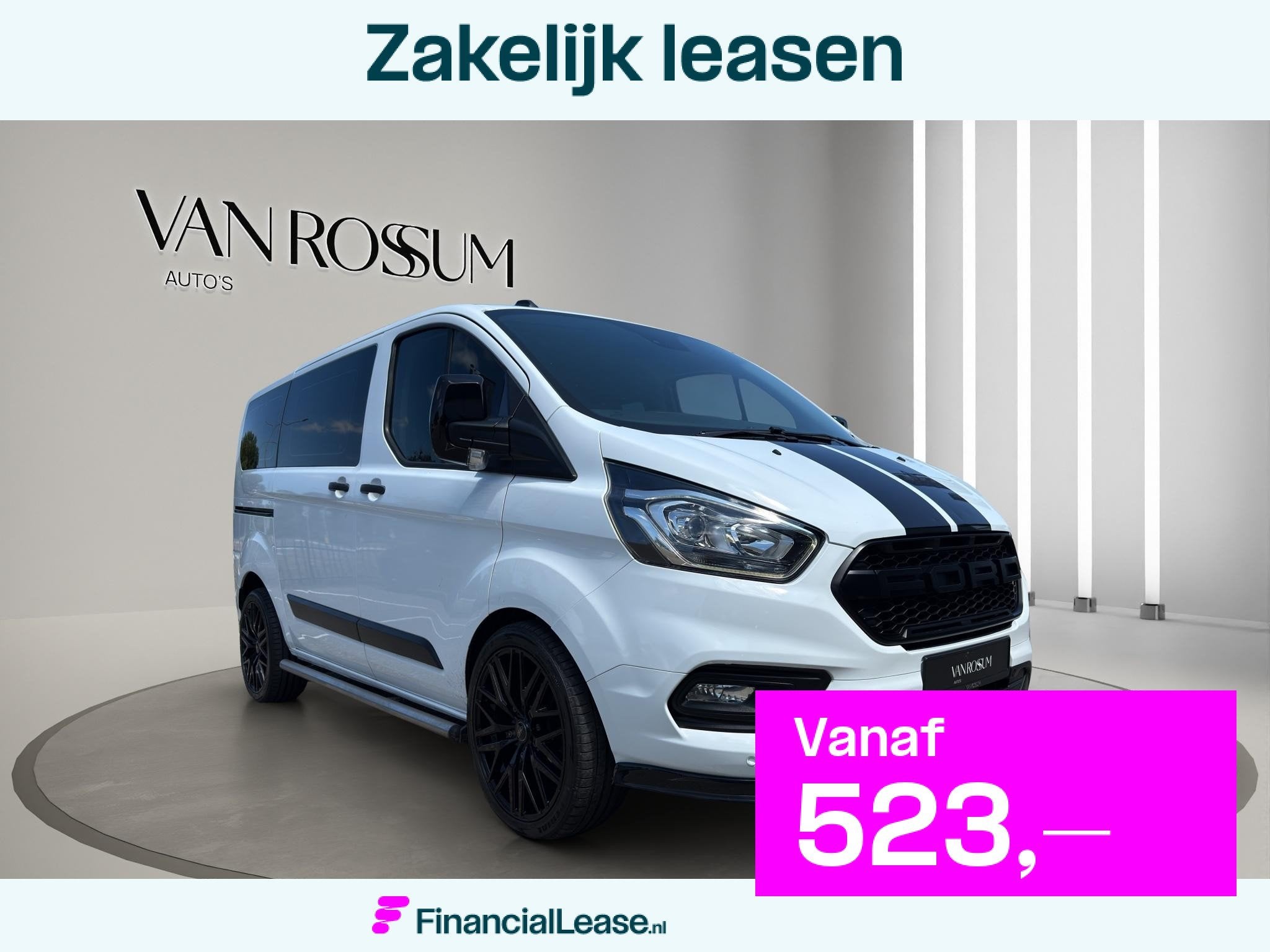 Ford Transit Custom 320 1.0 EcoBoost L1H1 PHEV VR-Edition 9, Gebruikt, Euro 6, Wit, Bedrijf