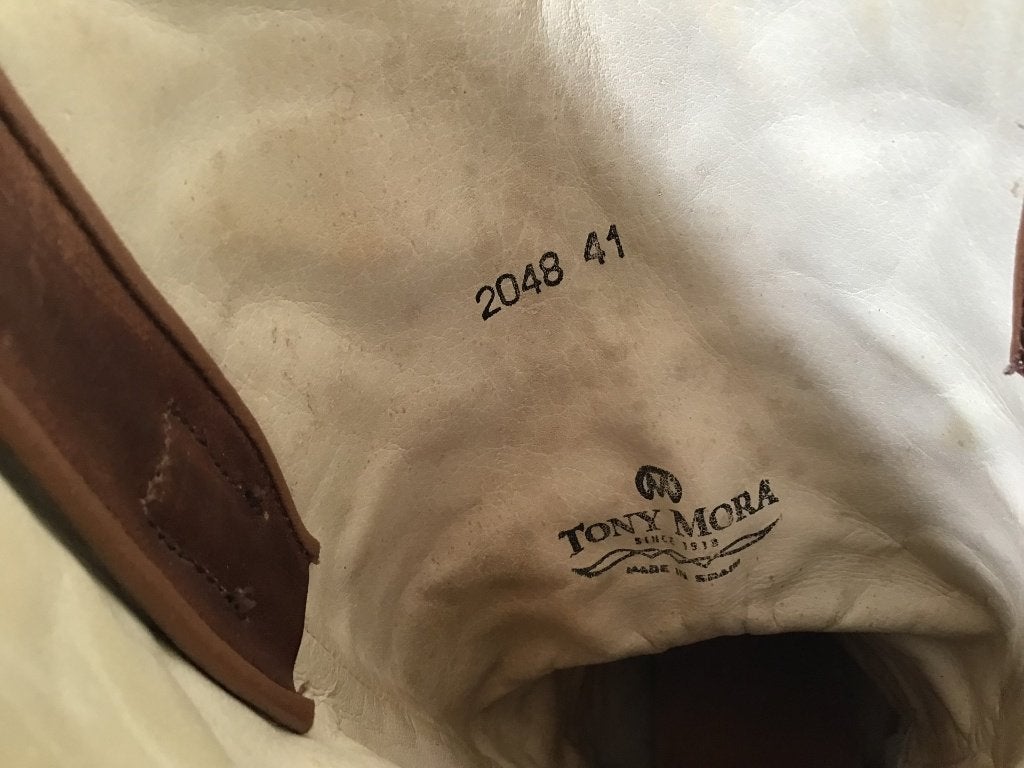 Tony Mora 41 | Boho boots bruin beige | Gratis verzenden, Kleding | Dames, Schoenen, Hoge laarzen, Bruin, Verzenden, Zo goed als nieuw