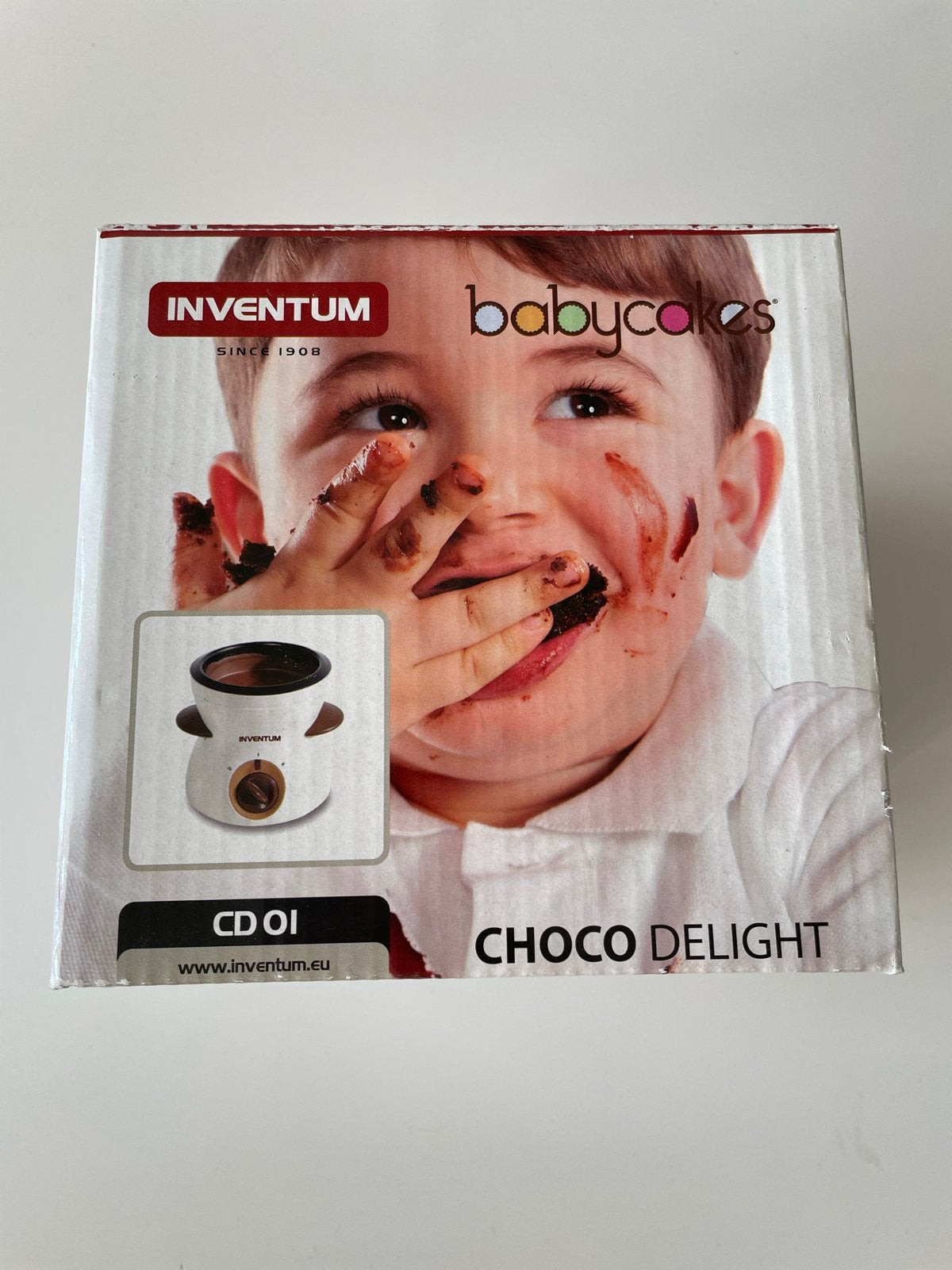 Inventum Babycakes Choco Delight Chocoladefontein, Ophalen, Nieuw, Taarten of Cupcakes, Bakvorm