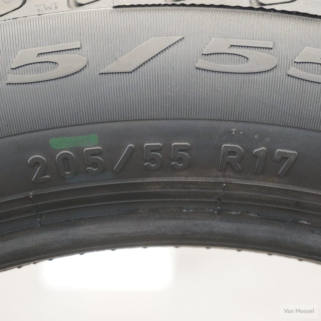Pirelli Cinqturato Zomerband 205/55/R17, Auto-onderdelen, Banden en Velgen, Gebruikt, -, -, 17 inch