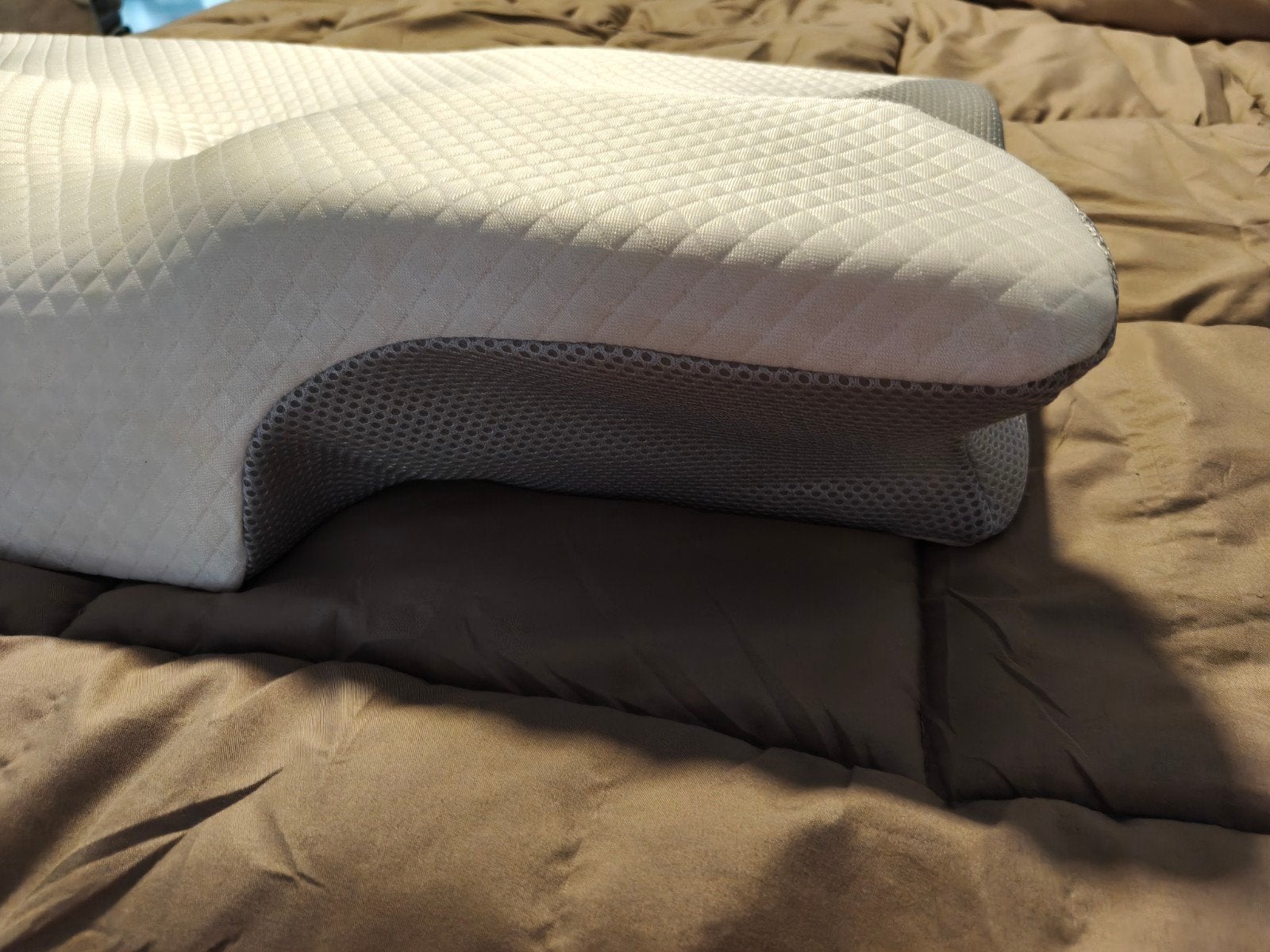 Somnia Ergonomisch Hoofdkussen - Nek- en Rugpijn Verlichting, Ophalen of Verzenden, Nieuw, Wit, Overige vormen