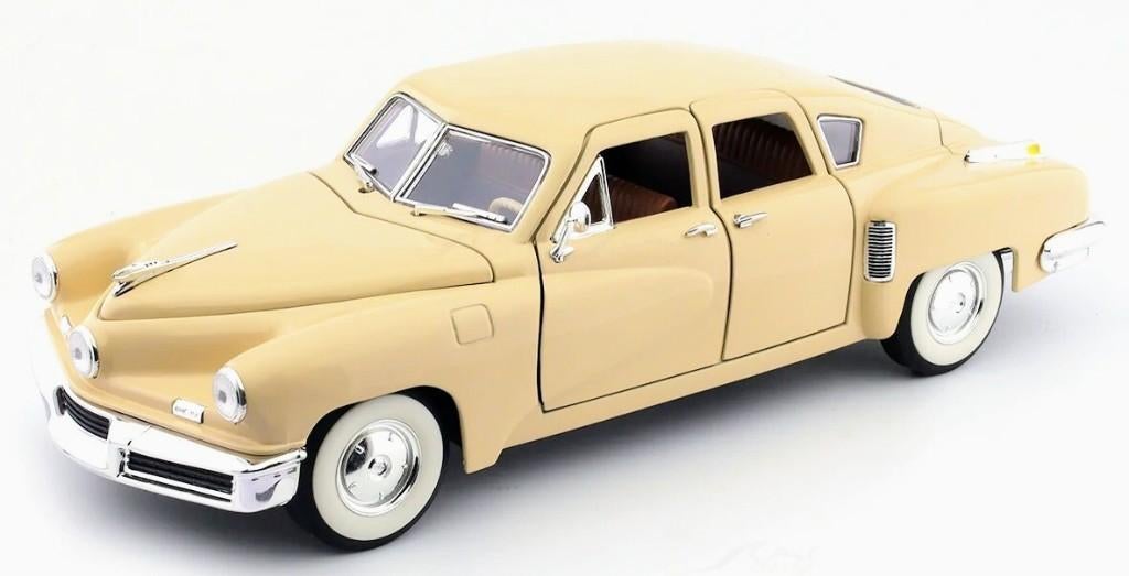 tucker torpedo 1948 beige road legend nieuw 1:18, Ophalen, Nieuw, Auto, Overige merken
