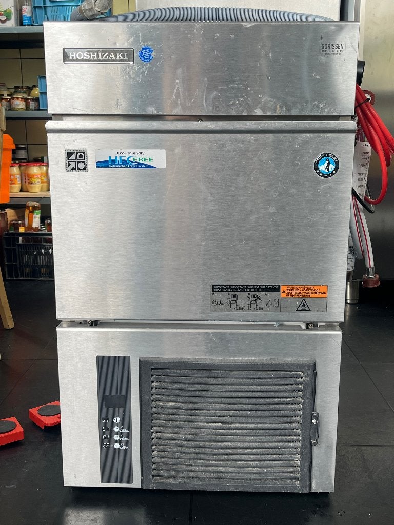 ijsblokjesmachine Hoshizaki, Ophalen