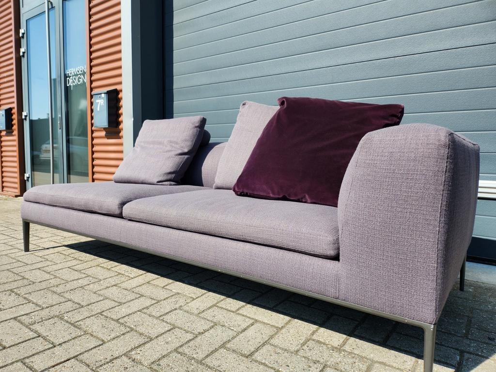 B&B italia Michel 2-zitsbank / Chaise longue, Huis en Inrichting, 125 cm of meer, 125 cm of meer, Ophalen of Verzenden, Stof