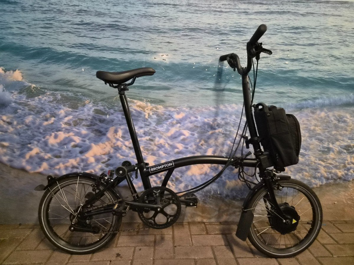 Brompton C-Line Electric, kleinste elektrische vou, Gebruikt, -, -, -