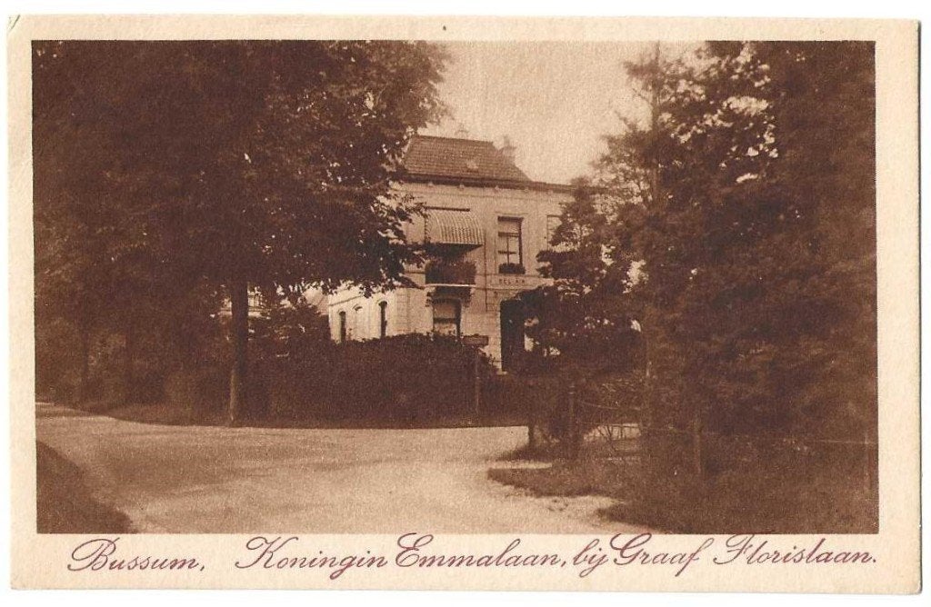 Jt27-118   Bussum  Graaf Florislaan, Verzenden, Voor 1920, Ongelopen, Noord-Holland