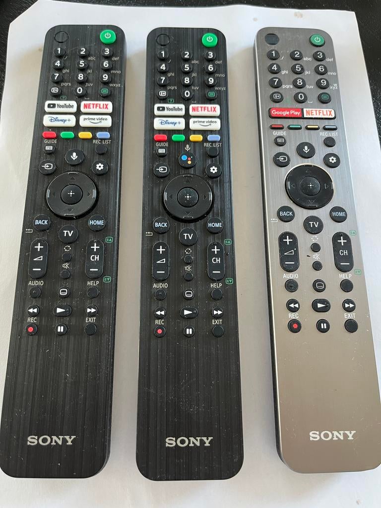 Sony afstandsbediening, Ophalen of Verzenden, Gebruikt, Origineel, Tv