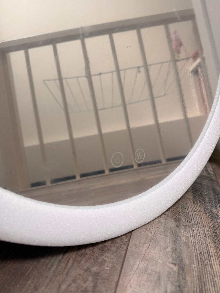 Spiegel, Huis en Inrichting, Woonaccessoires | Spiegels, Ophalen, Rond, Nieuw, Minder dan 100 cm