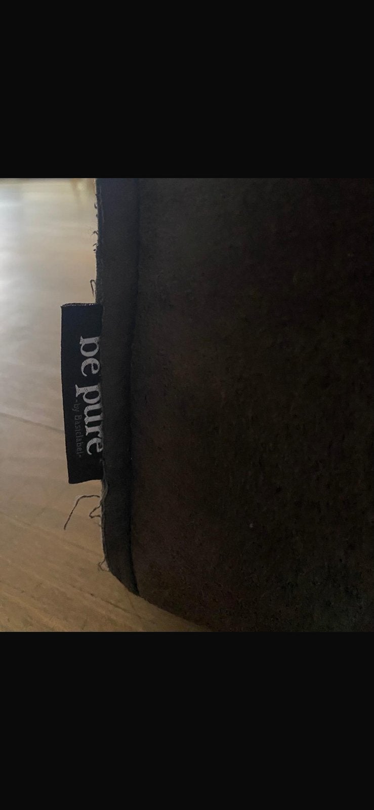 Leuke poef van ‘be pure’., Ophalen of Verzenden, Zo goed als nieuw, Rechthoekig