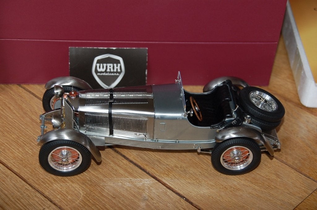 1:18 MERCEDES SSK 1930 CLEAR FINISH CMC M-209 WRH, Verzenden, Zo goed als nieuw, Auto, Overige merken
