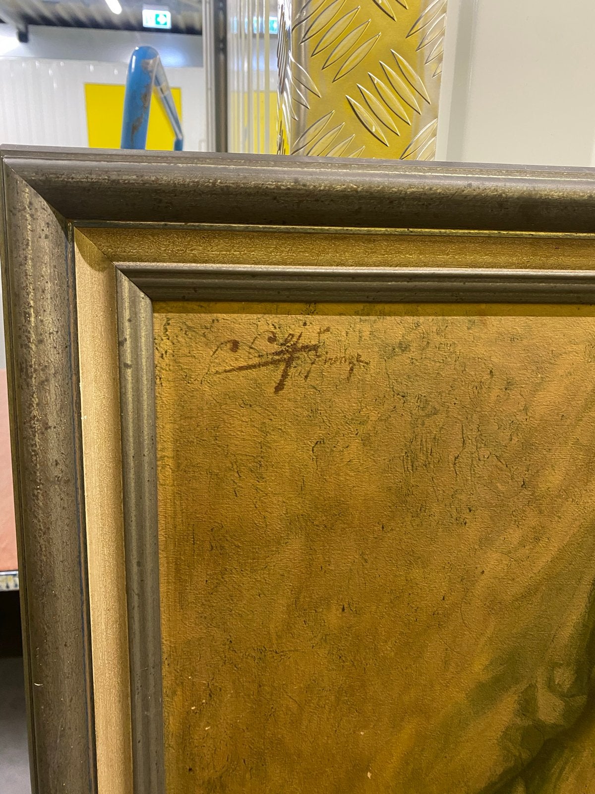 Klassiek schilderij: Moeder en kind, Ophalen, Doek, Portret of Personen, Gesigneerd