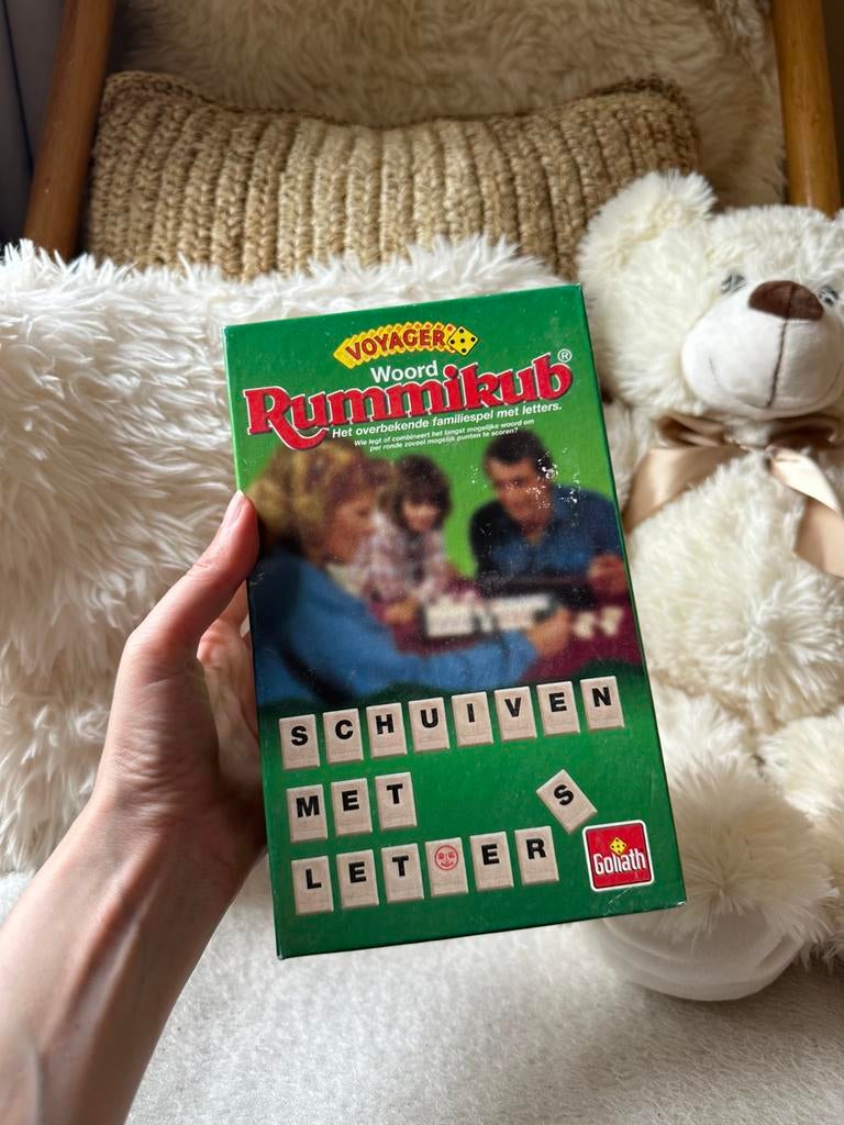 Goliath Rummikub Woord Voyager reisuitvoering, Ophalen of Verzenden