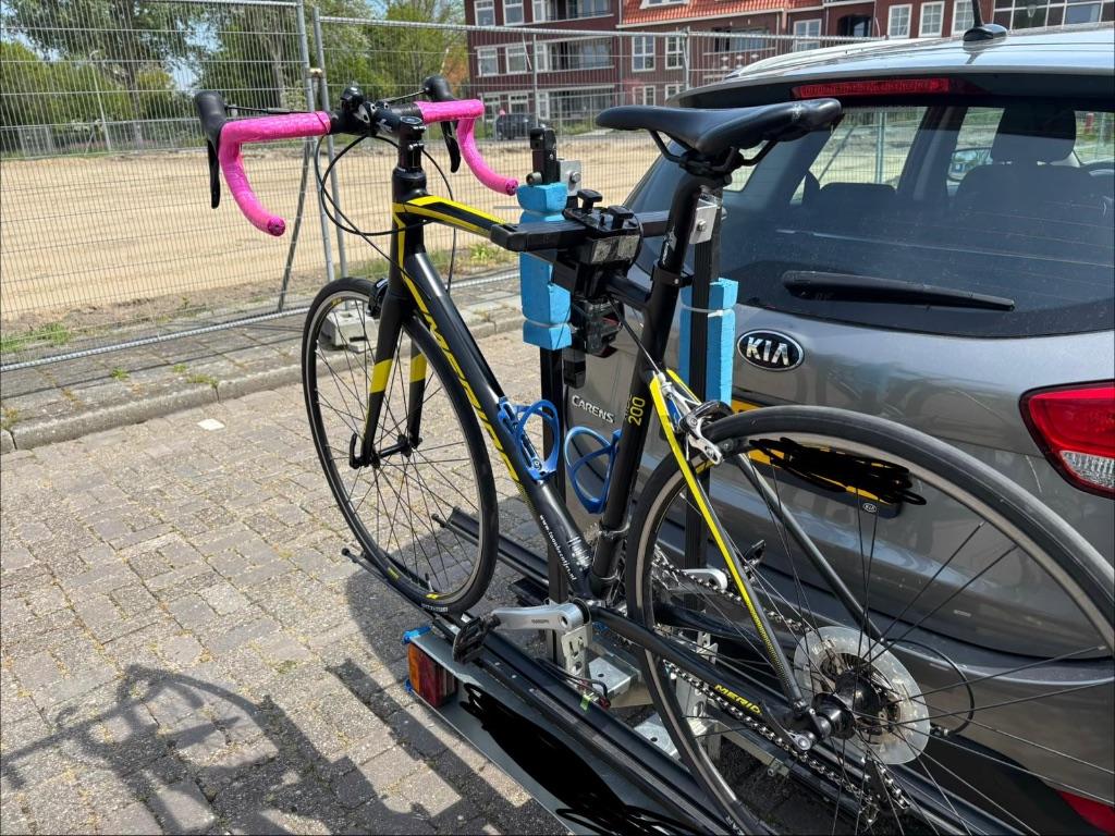 Fietsendrager twinny load, Ophalen, Gebruikt, Elektrische fiets, 2 fietsen