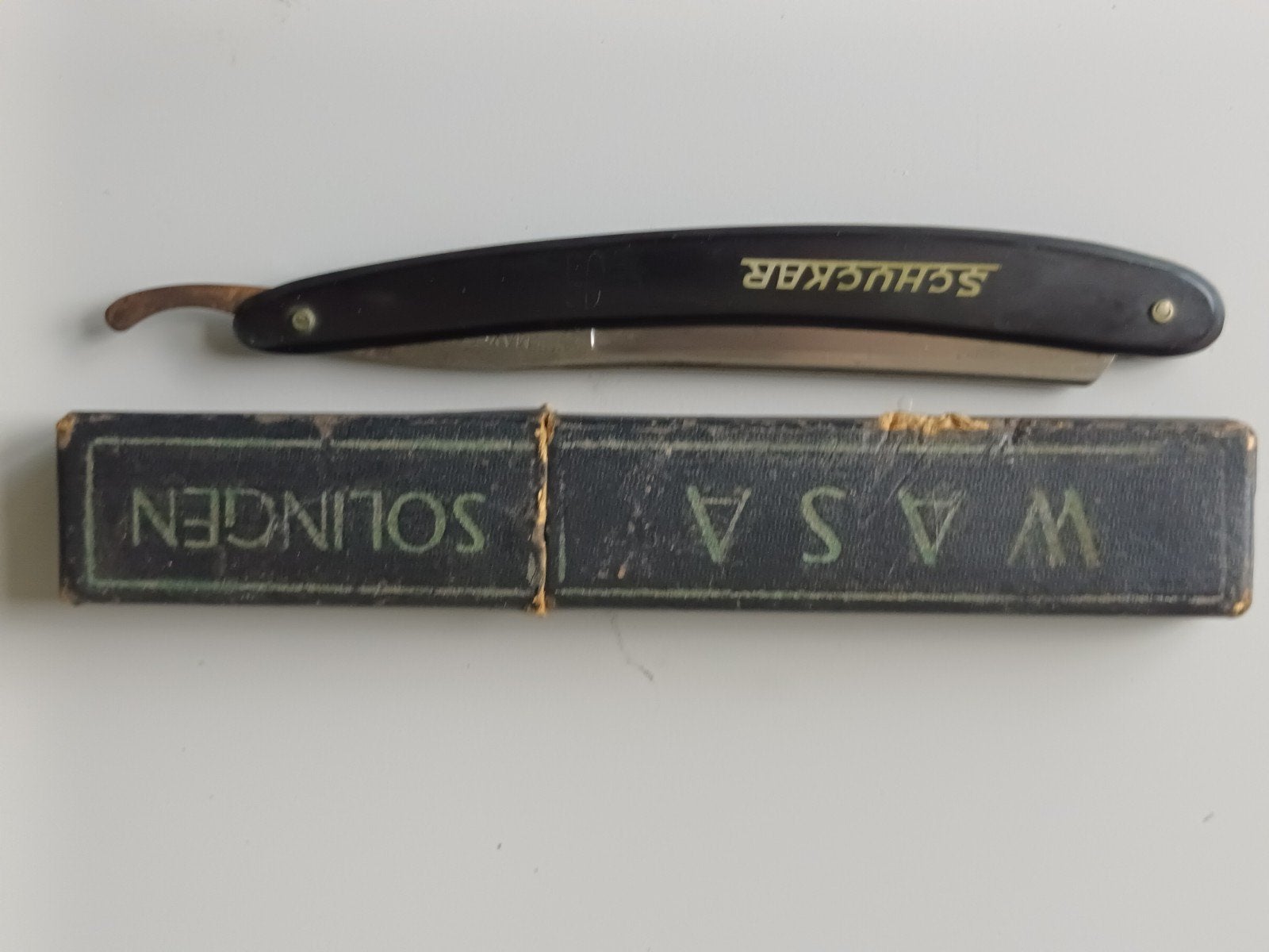 3 oude scheermessen, Ophalen of Verzenden