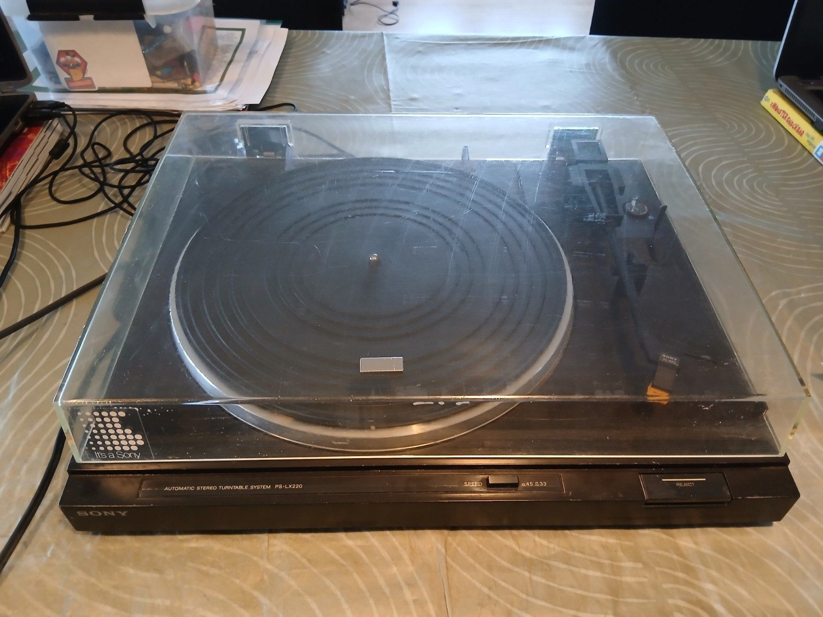 Sony PS-LX220 Automatische Stereo Platenspeler, Gebruikt, Automatisch, Ophalen of Verzenden, Platenspeler