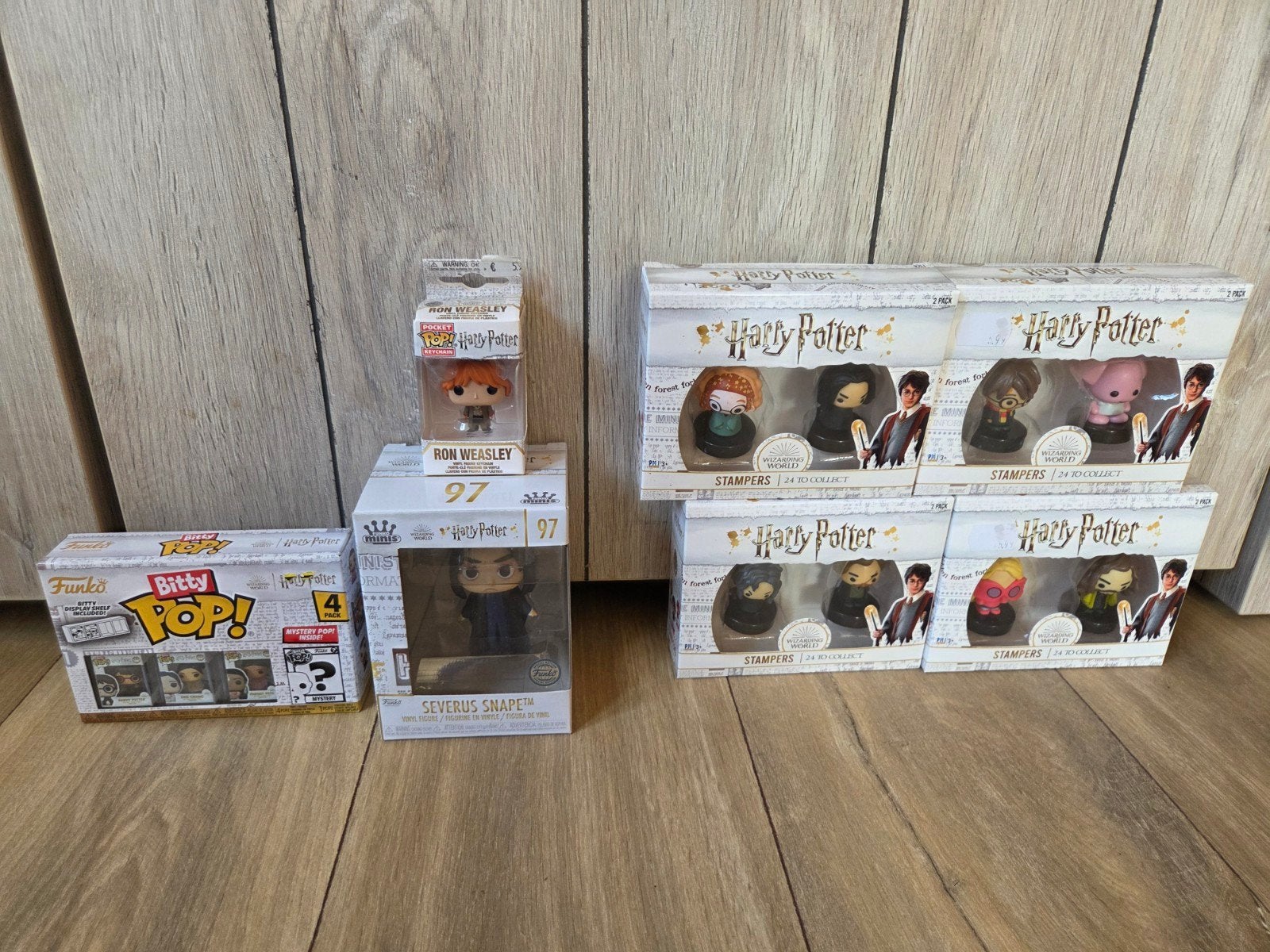 Harry Potter verzameling: Funko Pop, Bitty Pop en Stampers, Verzamelen, Ophalen of Verzenden, Zo goed als nieuw, Actiefiguurtje