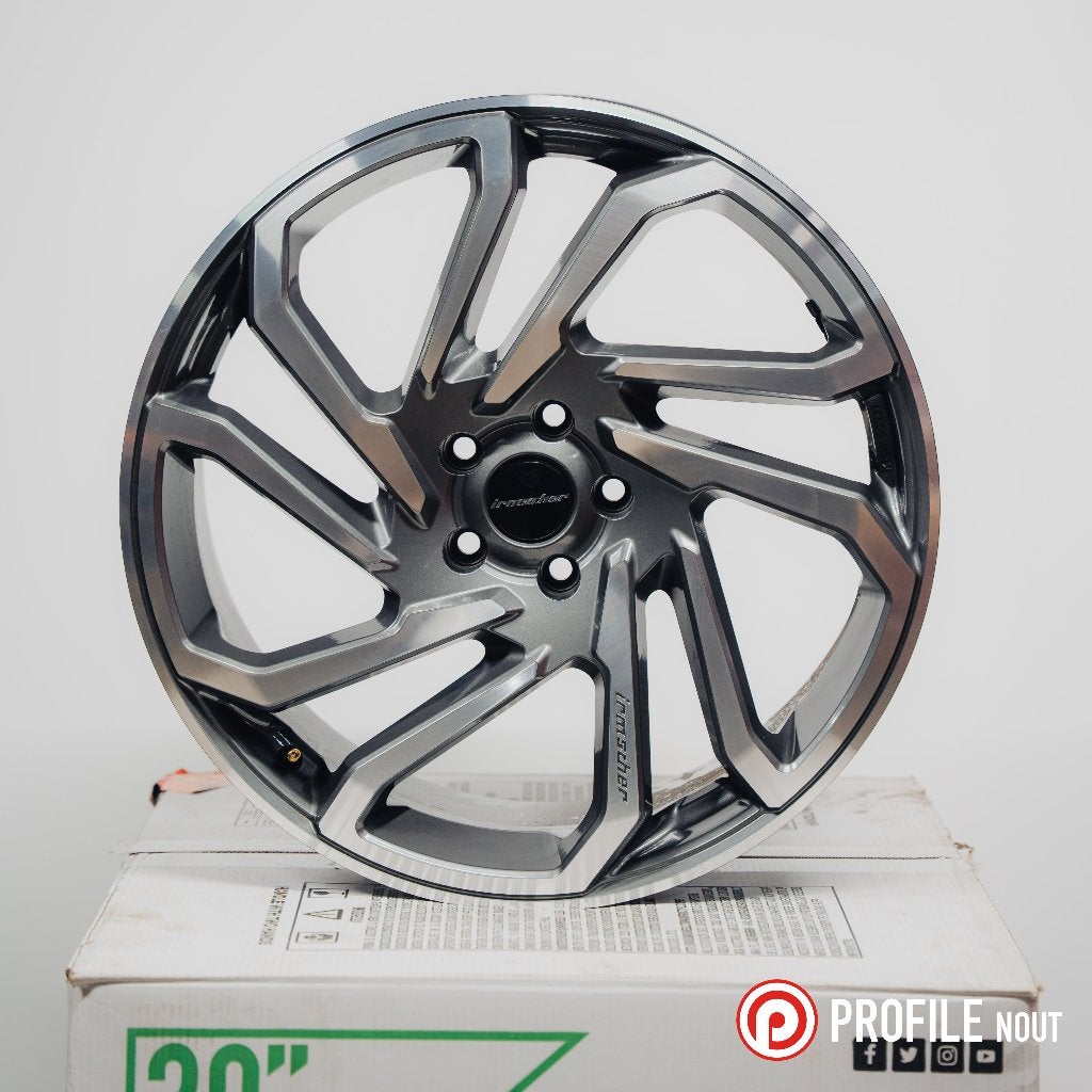 20 Inch IRMSCHER - Zomerset Compleet - (ID Buzz), Auto-onderdelen, Ophalen, Overige, Overige, Banden en Velgen