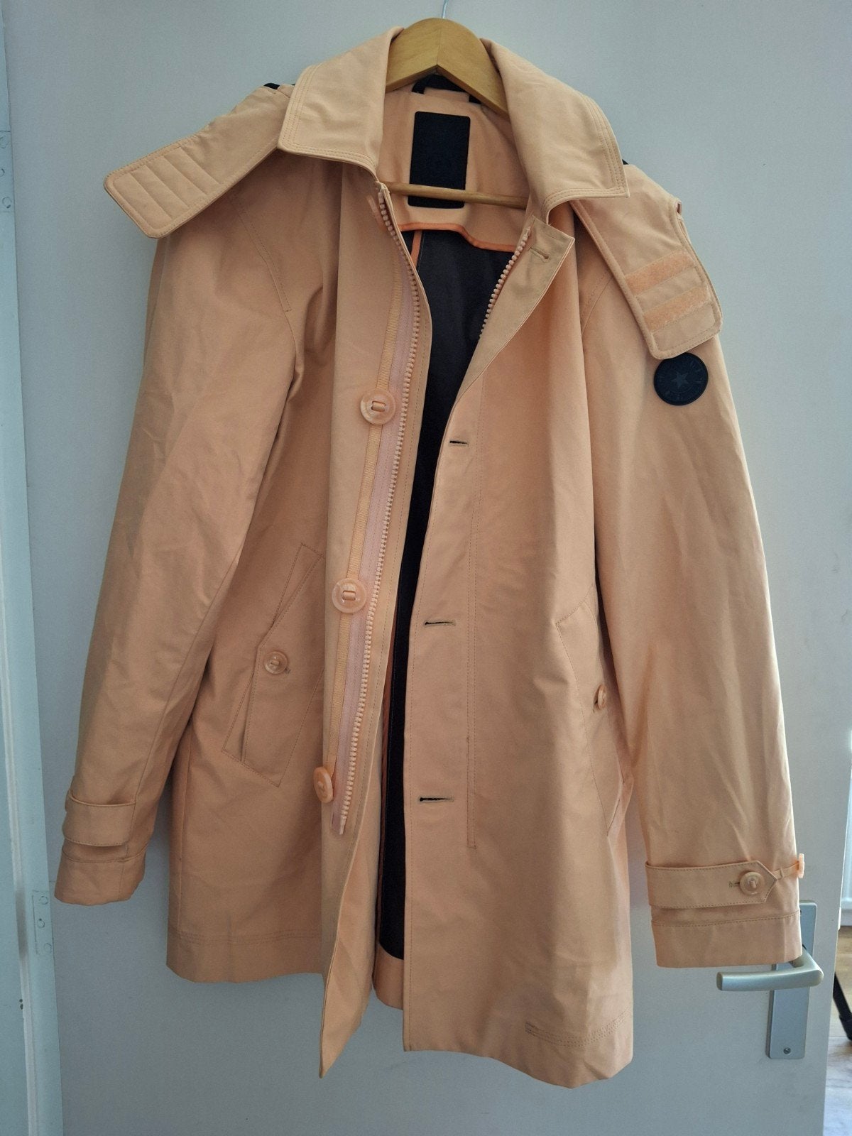 Airforce Trenchcoat dames  jas - Zo goed als nieuw, Ophalen of Verzenden, Zo goed als nieuw, Oranje