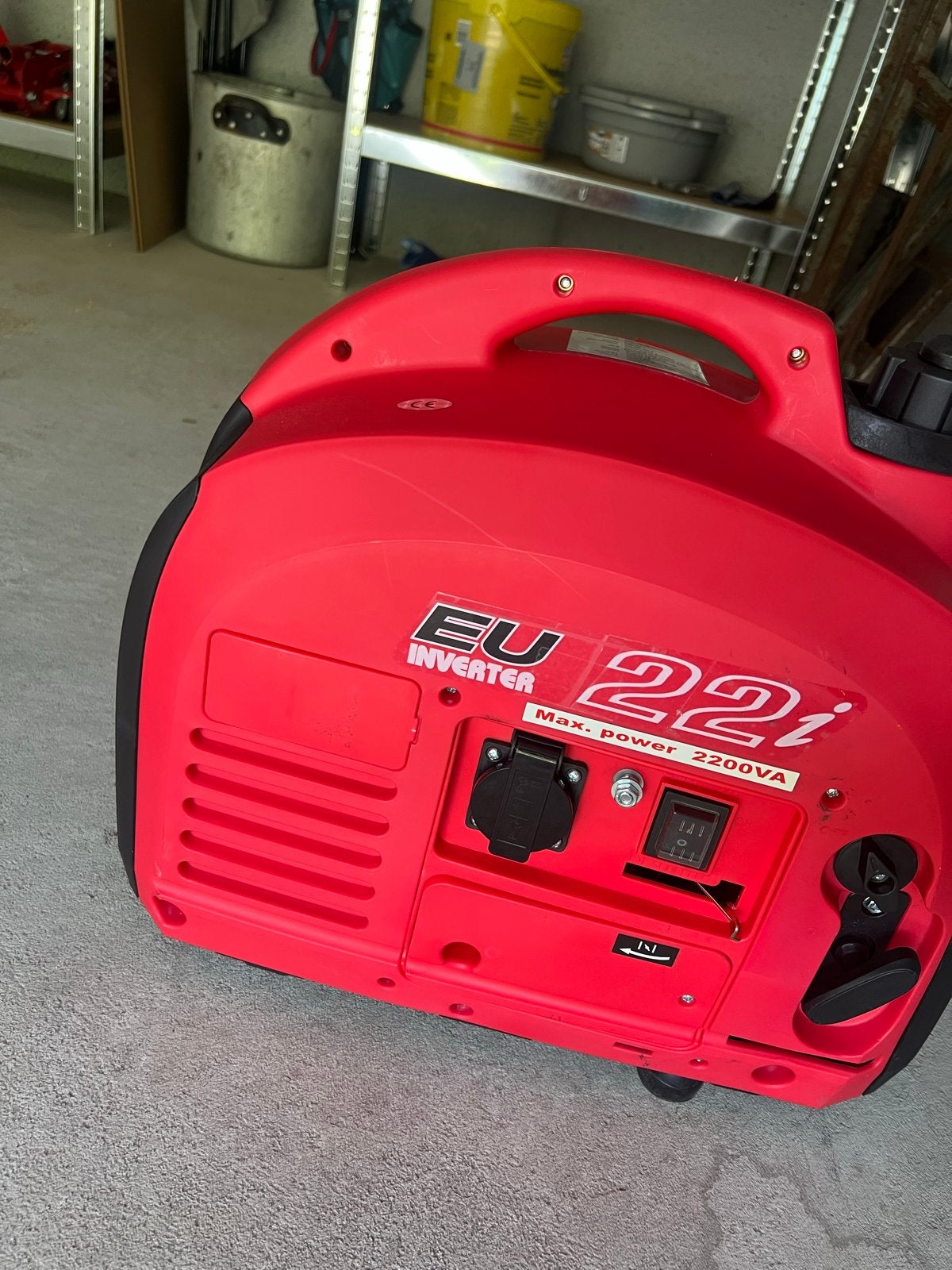 Inverter Aggregaat EU 22i - Max. 2200VA, Doe-het-zelf en Verbouw, Ophalen, Zo goed als nieuw, 5 tot 10 kVA, Benzine