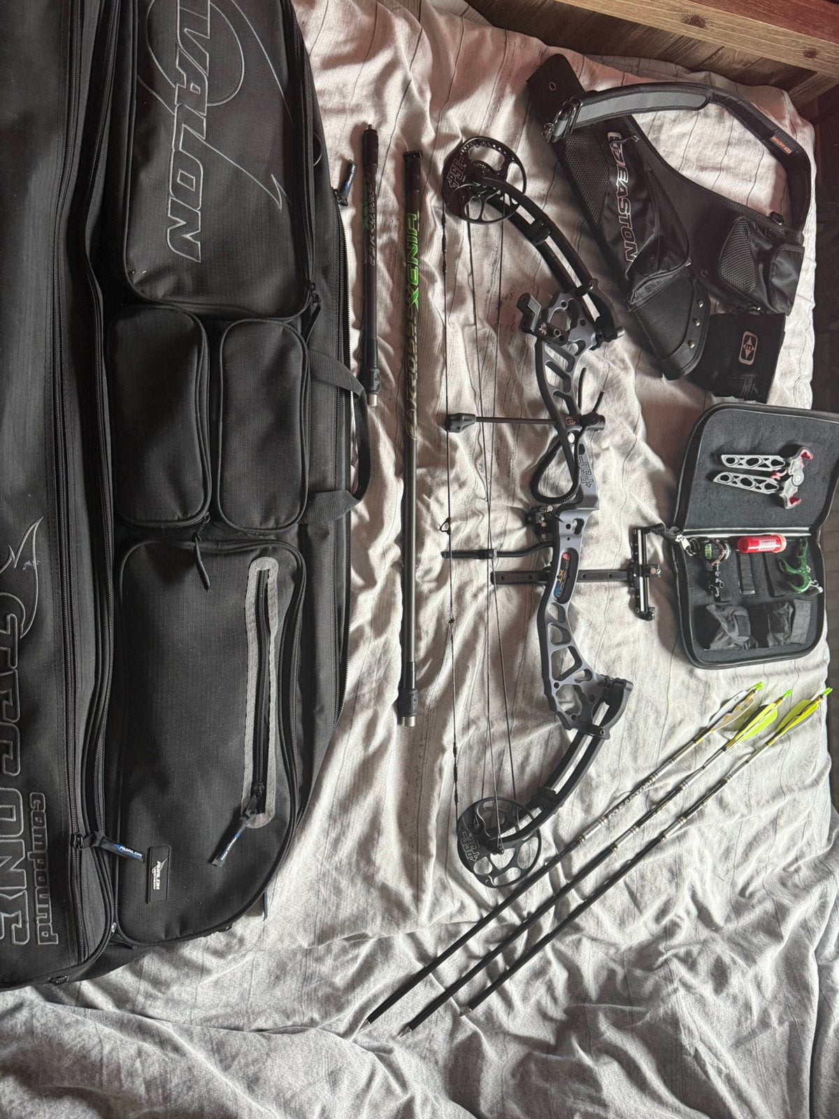 PSE Stinger X Complete PSE Compound Boog Set, Ophalen, Gebruikt, Compoundboog