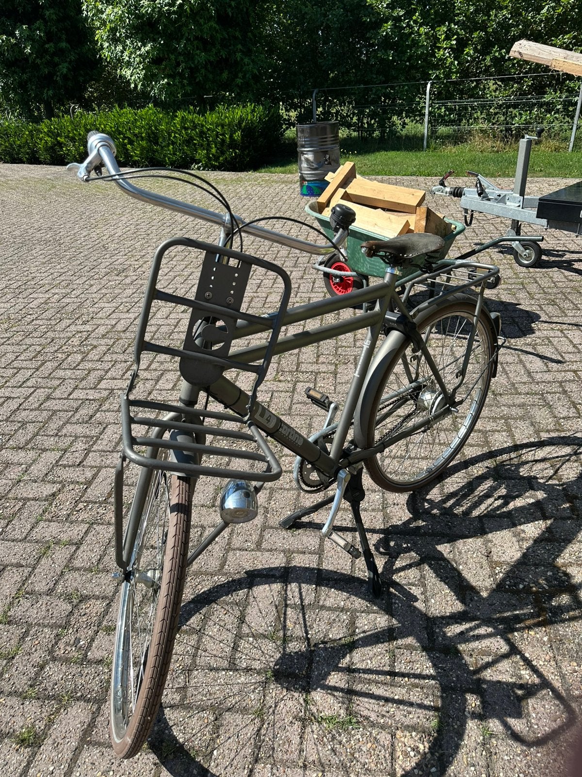 Heren fiets, Ophalen, Gebruikt, Cortina U4 transportfiets, Versnellingen