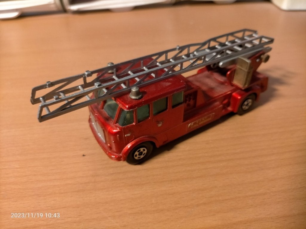Matchbox merryweather fire engine, Ophalen of Verzenden, Auto, Matchbox