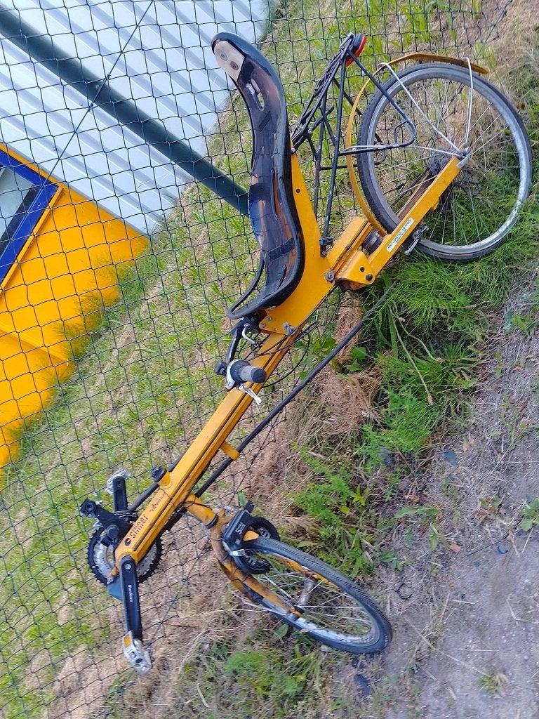 ligfiets, Gebruikt, Onderstuur, Trommelrem, Ophalen