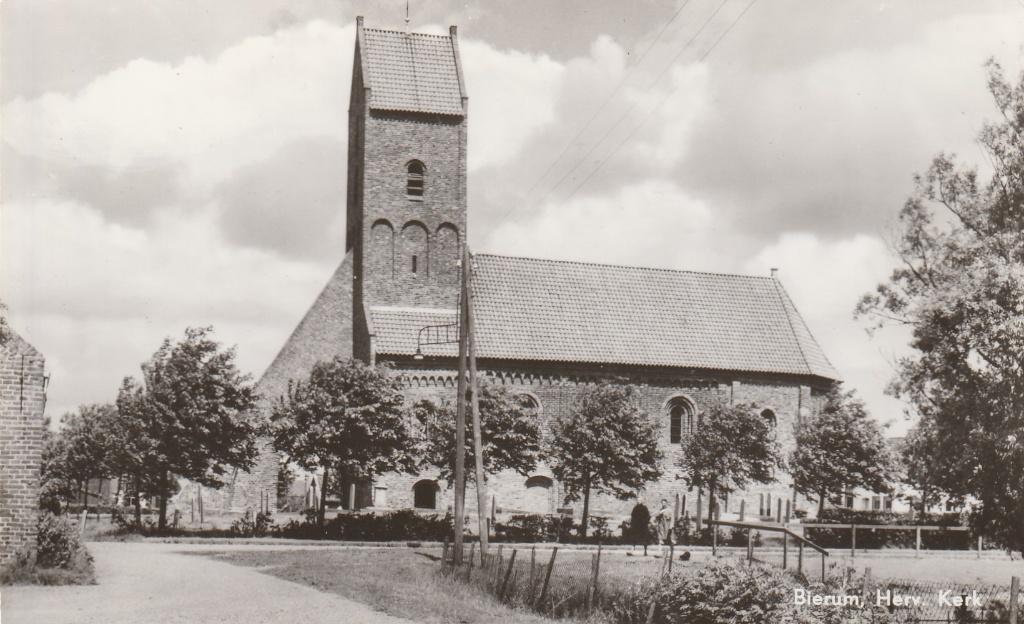 bierum- herv. kerk, Verzenden, 1940 tot 1960, Friesland